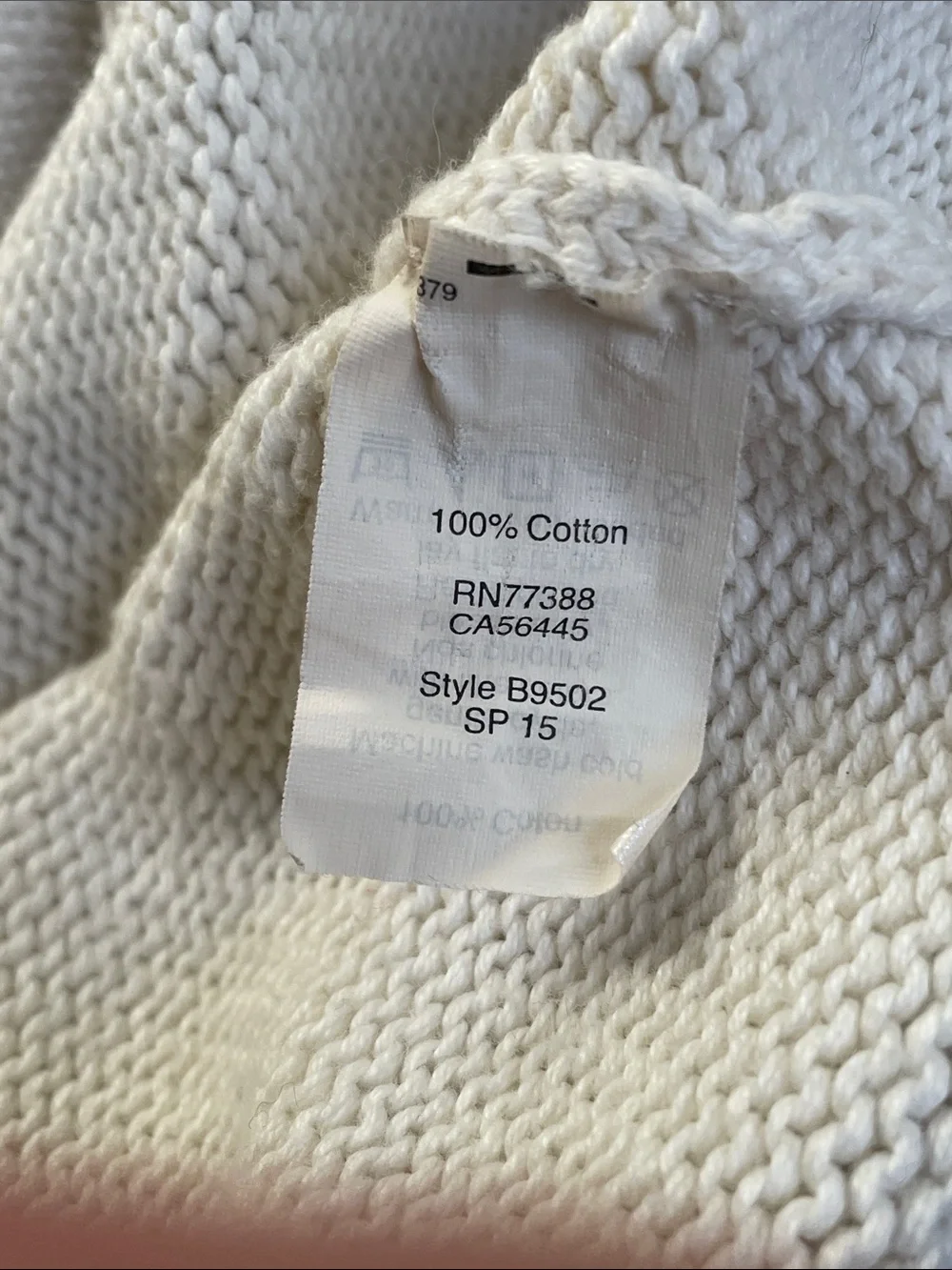 J. Crew Cream Shawl-Collar Cardigan with Button Front